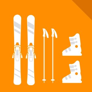 Complete Ski Set: Children 7-14 Years