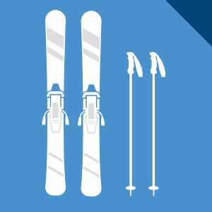 Ski incl. Poles