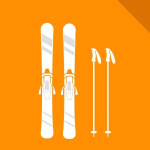 Ski (incl. Poles): Children 7-14 Years